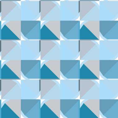 geometrik süsleme biçiminde kusursuz vektör deseni