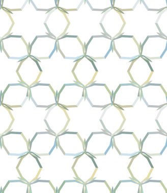 Modern geometrik vektör tasarımı, kusursuz desen çizimi