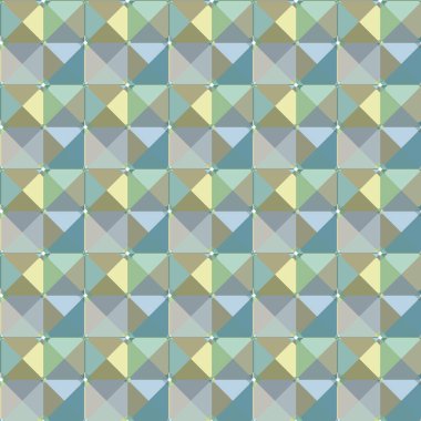 geometrik süsleme biçiminde kusursuz vektör deseni