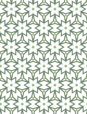 Modern geometrik vektör tasarımı, kusursuz desen çizimi