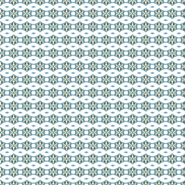 geometrik süsleme biçiminde kusursuz vektör deseni