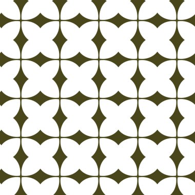 Modern geometrik vektör tasarımı, kusursuz desen çizimi