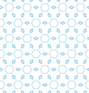 geometrik süsleme biçiminde kusursuz vektör deseni