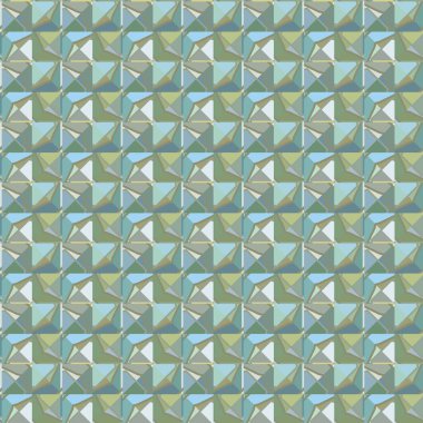 Modern geometrik vektör tasarımı, kusursuz desen çizimi