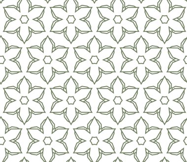 Modern geometrik vektör tasarımı, kusursuz desen çizimi