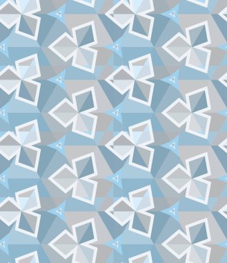 Modern geometrik vektör tasarımı, kusursuz desen çizimi