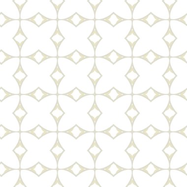 geometrik süsleme biçiminde kusursuz vektör deseni