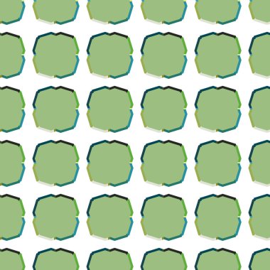 geometrik süsleme biçiminde kusursuz vektör deseni