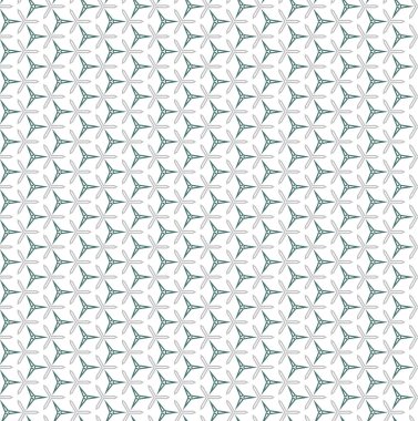 geometrik süsleme biçiminde kusursuz vektör deseni