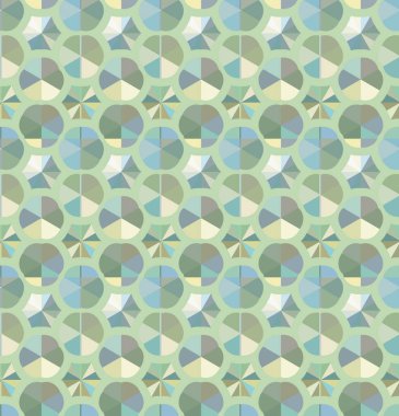 Modern geometrik vektör tasarımı, kusursuz desen çizimi