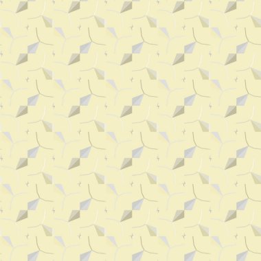 Modern geometrik vektör tasarımı, kusursuz desen çizimi