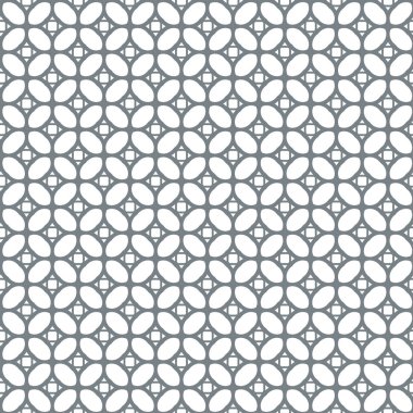 Modern geometrik vektör tasarımı, kusursuz desen çizimi