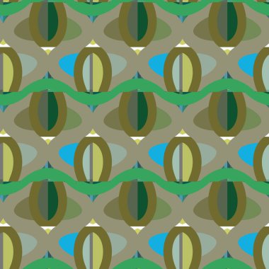 soyut desen çizimi, kusursuz vektör arkaplanı