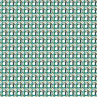 Modern geometrik vektör tasarımı, kusursuz desen çizimi