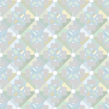 Modern geometrik vektör tasarımı, kusursuz desen çizimi