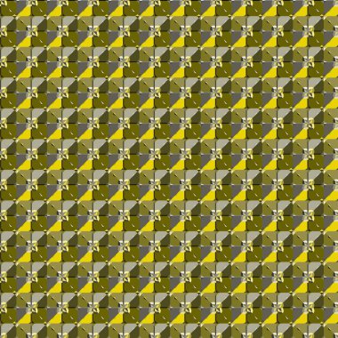 Modern geometrik vektör tasarımı, kusursuz desen çizimi