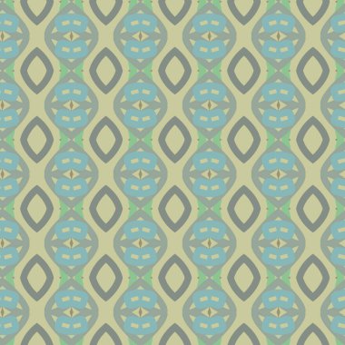 geometrik süsleme biçiminde kusursuz vektör deseni