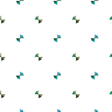 geometrik süsleme biçiminde kusursuz vektör deseni