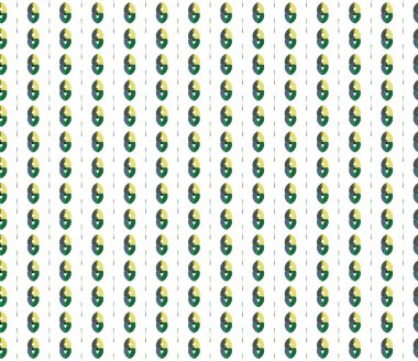 Modern geometrik vektör tasarımı, kusursuz desen çizimi