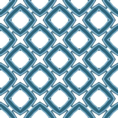 geometrik süsleme biçiminde kusursuz vektör deseni