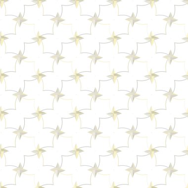 geometrik süsleme biçiminde kusursuz vektör deseni