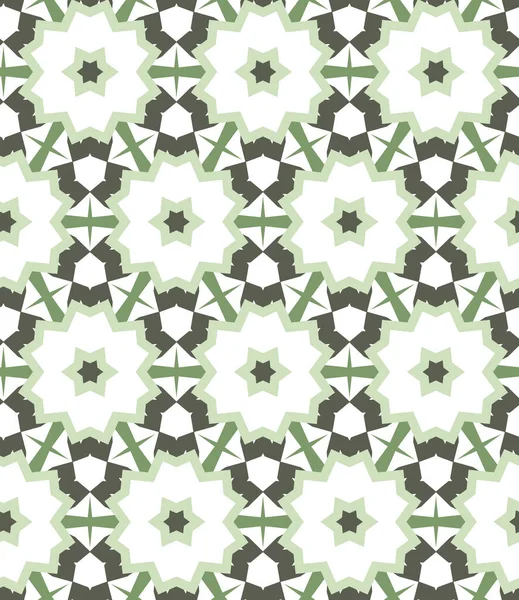 Naadloze vector patroon in geometrische ornamentale stijl — Stockvector