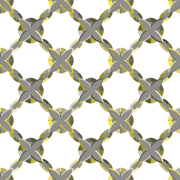 Padrão Ornamental Geométrico Sem Costura Resumo Ilustração Fundo —  Vetores de Stock