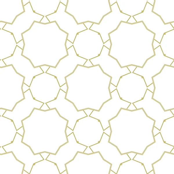 Naadloze vector patroon in geometrische ornamentale stijl — Stockvector