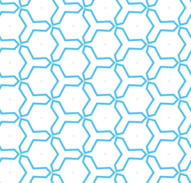 geometrik süsleme biçiminde kusursuz vektör deseni