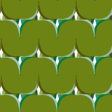 geometrik süsleme biçiminde kusursuz vektör deseni
