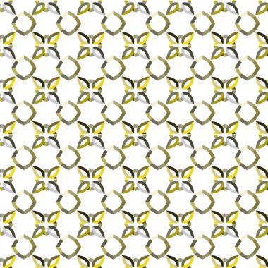 Modern geometrik vektör tasarımı, kusursuz desen çizimi