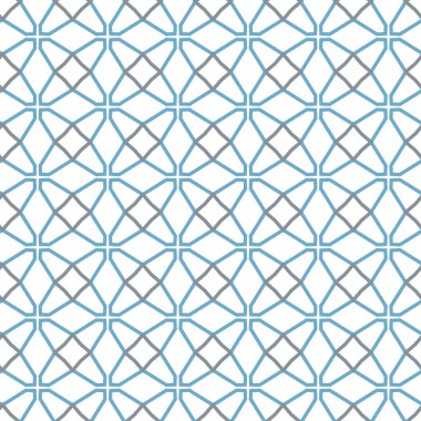 Modern geometrik vektör tasarımı, kusursuz desen çizimi