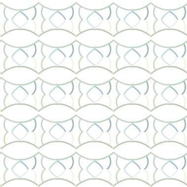 geometrik süsleme biçiminde kusursuz vektör deseni