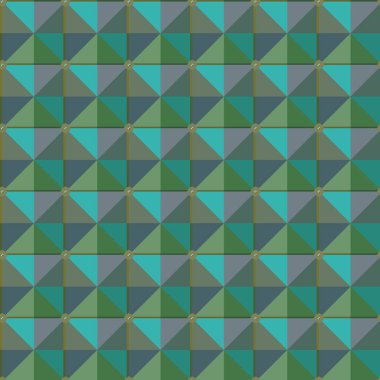 geometrik süsleme biçiminde kusursuz vektör deseni