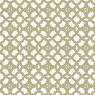 geometrik süsleme biçiminde kusursuz vektör deseni
