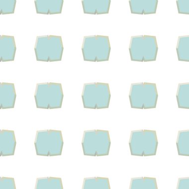 Modern geometrik vektör tasarımı, kusursuz desen çizimi