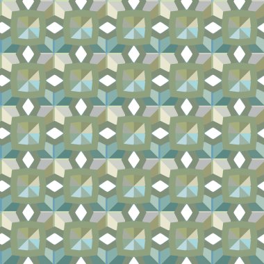 Modern geometrik vektör tasarımı, kusursuz desen çizimi