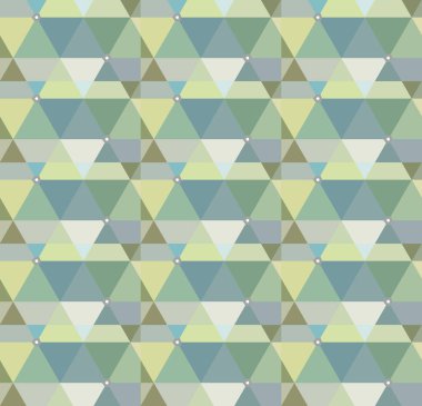 geometrik süsleme biçiminde kusursuz vektör deseni