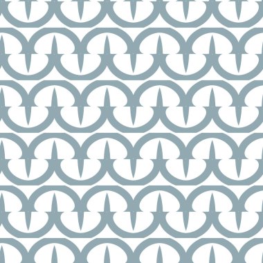 Modern geometrik vektör tasarımı, kusursuz desen çizimi