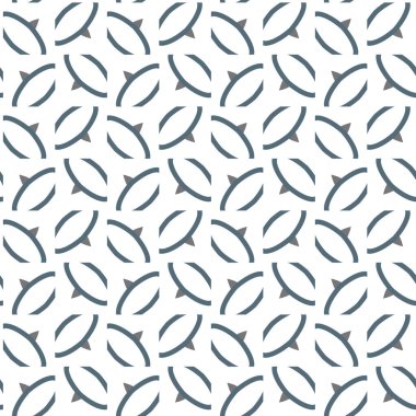 geometrik süsleme biçiminde kusursuz vektör deseni