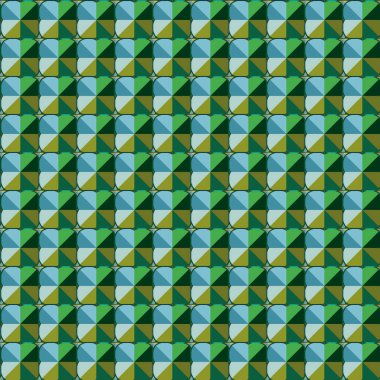 Modern geometrik vektör tasarımı, kusursuz desen çizimi