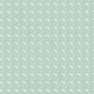 geometrik süsleme biçiminde kusursuz vektör deseni
