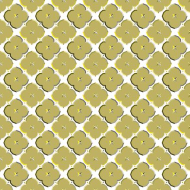 geometrik süsleme biçiminde kusursuz vektör deseni