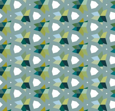 soyut kaleydoskop kumaş dikişsiz arkaplan, vektör illüstrasyonu 