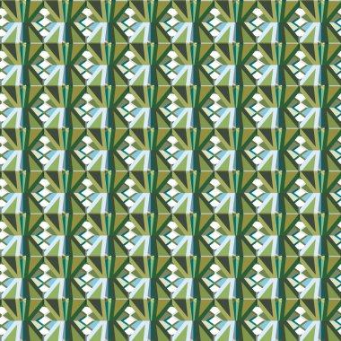 Modern geometrik vektör tasarımı, kusursuz desen çizimi