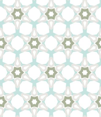 geometrik süsleme biçiminde kusursuz vektör deseni