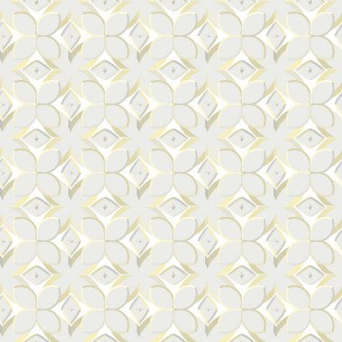 Modern geometrik vektör tasarımı, kusursuz desen çizimi