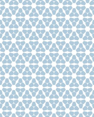 geometrik süsleme biçiminde kusursuz vektör deseni