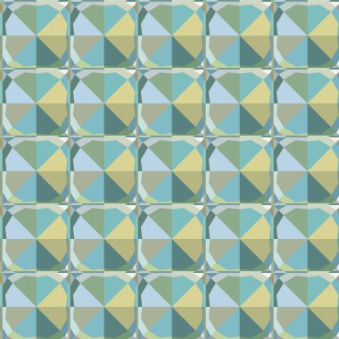 Modern geometrik vektör tasarımı, kusursuz desen çizimi