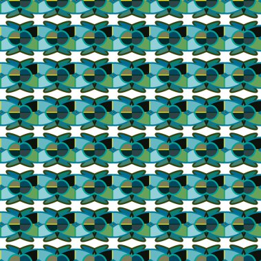 soyut kaleydoskop kumaş dikişsiz arkaplan, vektör illüstrasyonu 